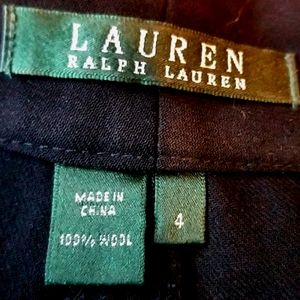 Firm$ LRL 100% lightweight Wool flat front Dresspants